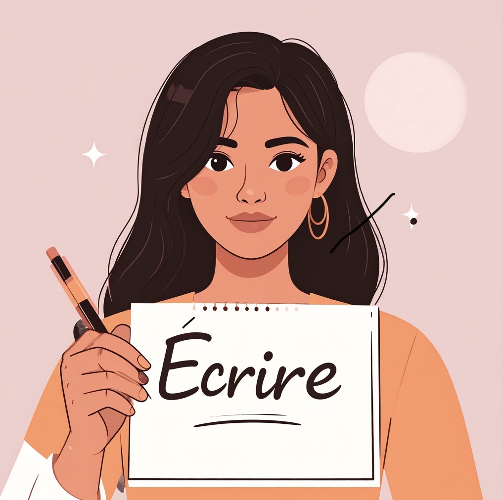 <p>To write</p><p>I wrote a memoir in English class on the first day of school.</p>