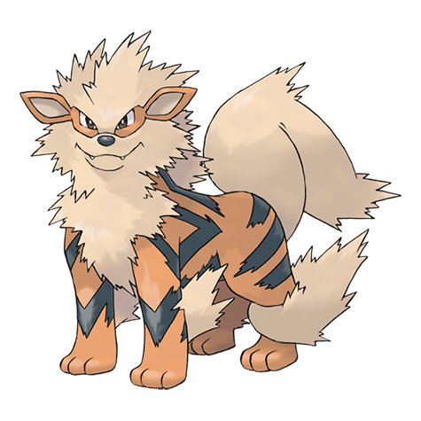 <p>What type is Arcanine?</p>