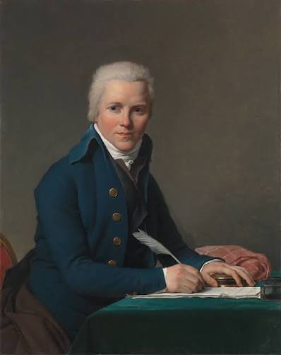 <p>Portrait of Jacobus Blauw; David; Neoclassical</p>