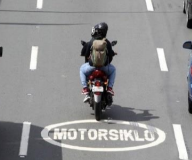 <p>Motorcycle Lane</p>