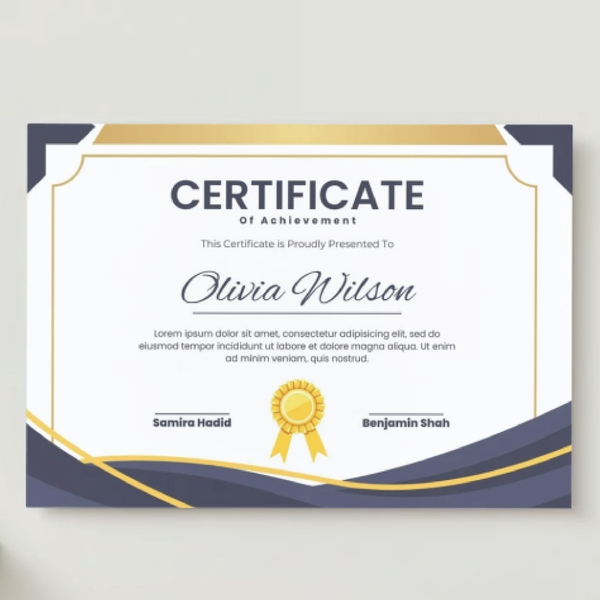 <p>certificate (n) <span>/səˈtɪfɪkət/</span></p>