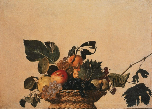 <p>Caravaggio, <em>Basket of Fruit (Still-Life)</em></p>