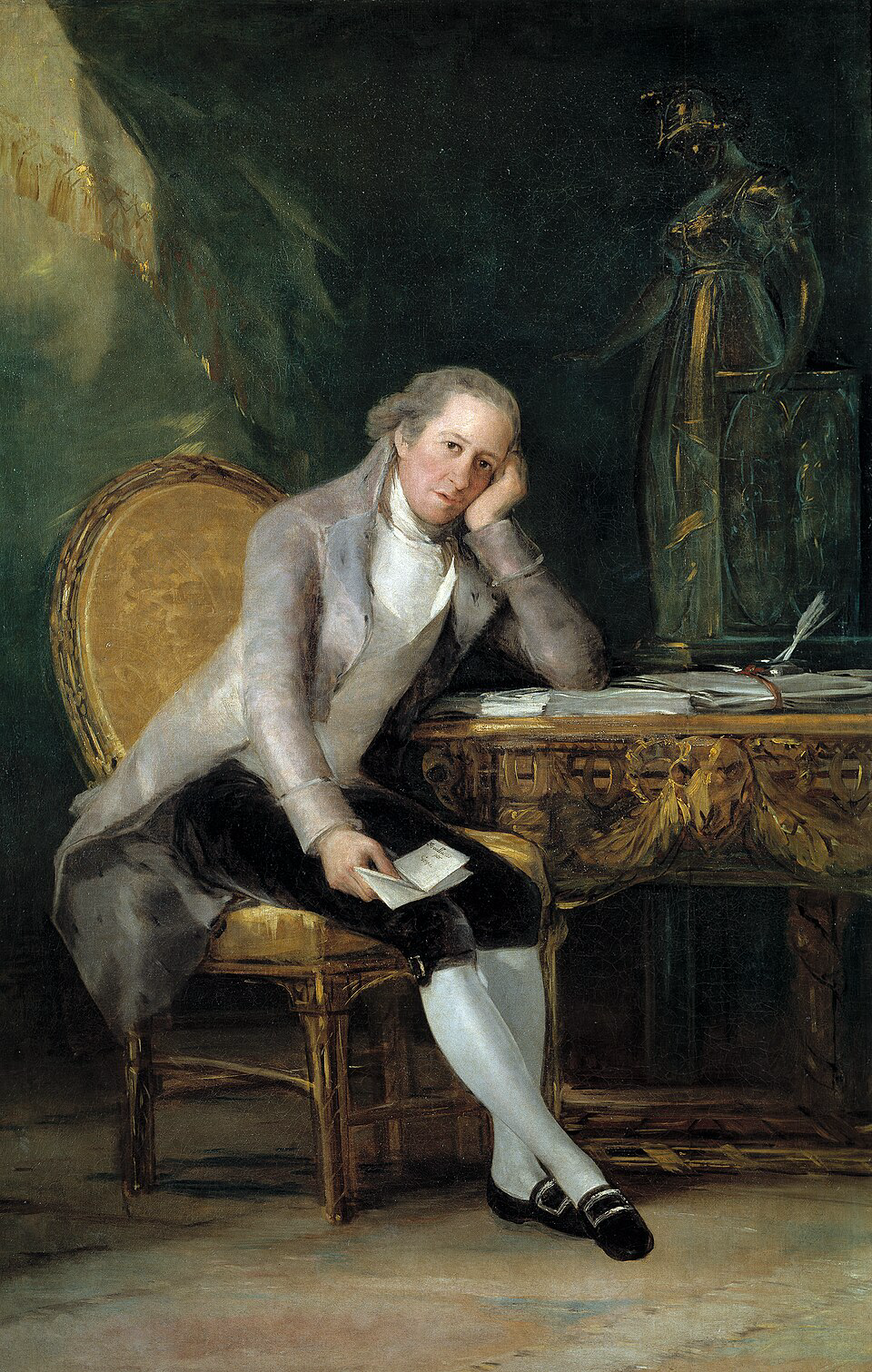 <p>Francisco de Goya: Gaspar Melchor de Jovellanos </p>