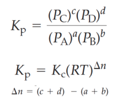 <p>partial pressures </p><p>(Kp)</p>