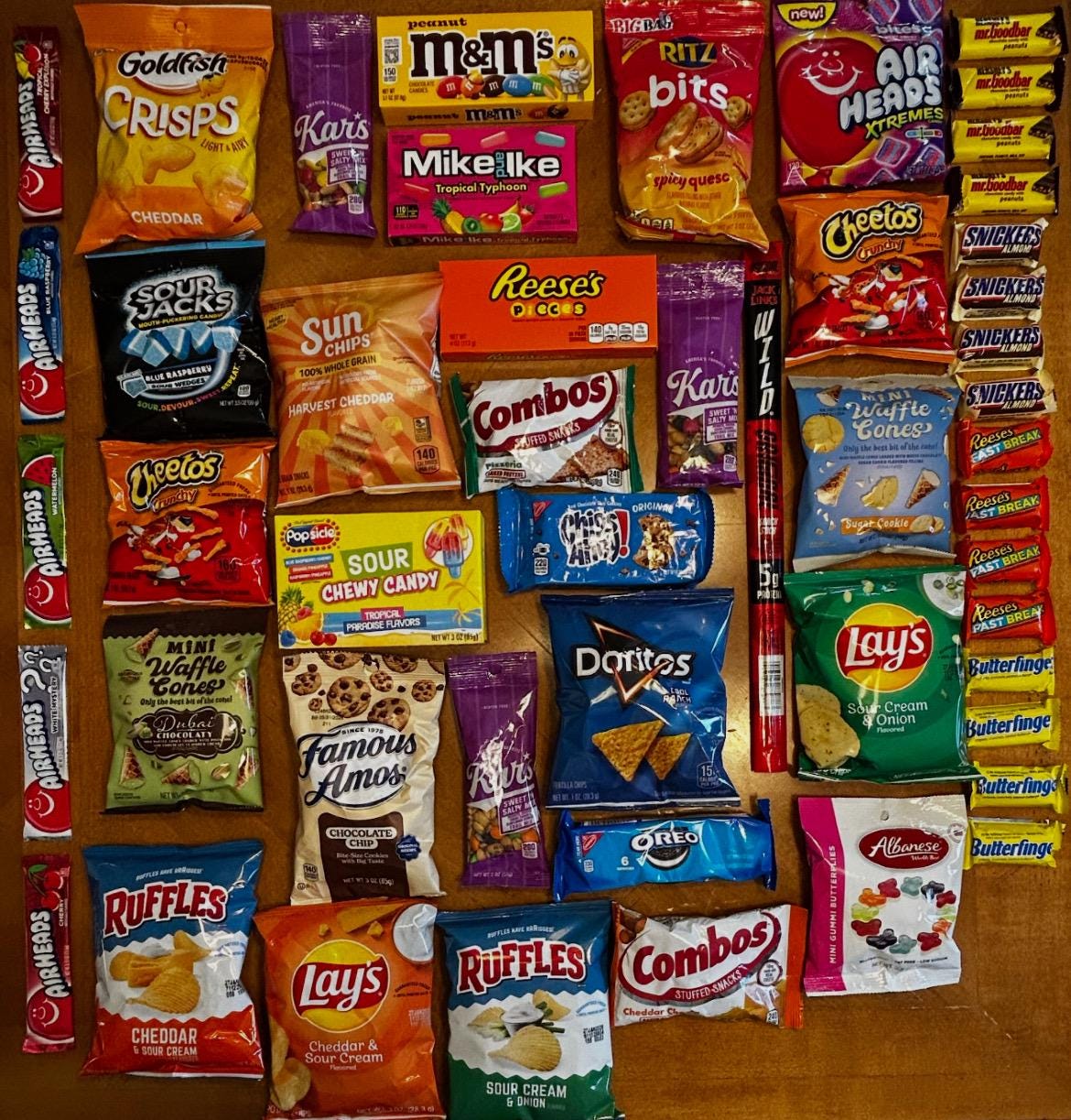 <p>Snacks</p>