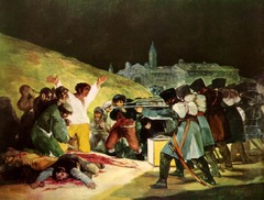 <p>the violence</p>