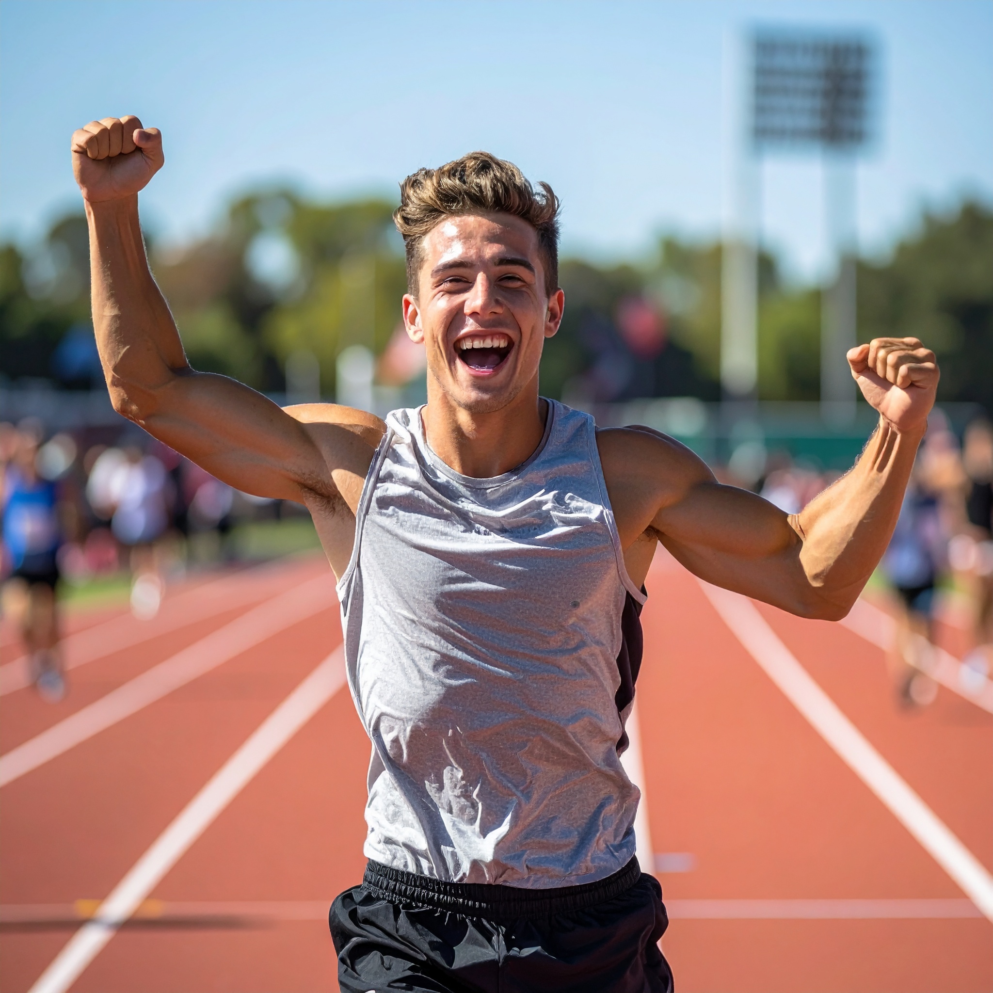 <p>I do track and field.</p><p>I do track and field. </p>