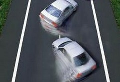 <p>What should you do if your vehicle begins to hydroplane?</p>