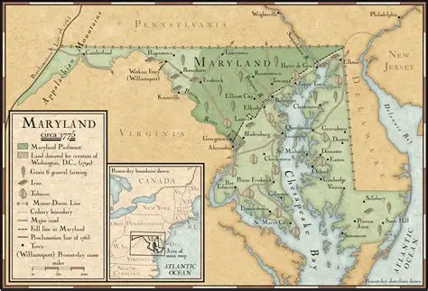 <p>Founding of Maryland</p>