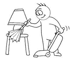 <p>to clean</p>