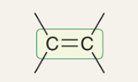<p>C=C double bond</p>