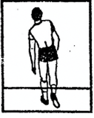 <p>Which of the following is <strong>NOT</strong> a cause of this gait deviation?</p><p>A) Short prosthesis</p><p>B) High medial wall</p><p>C) Right hip pain</p><p>D) Abduction contracture</p>