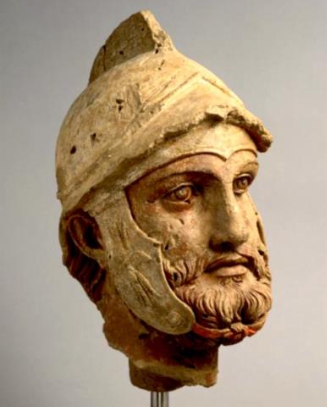 <p>Terracotta Head from Nisa</p>