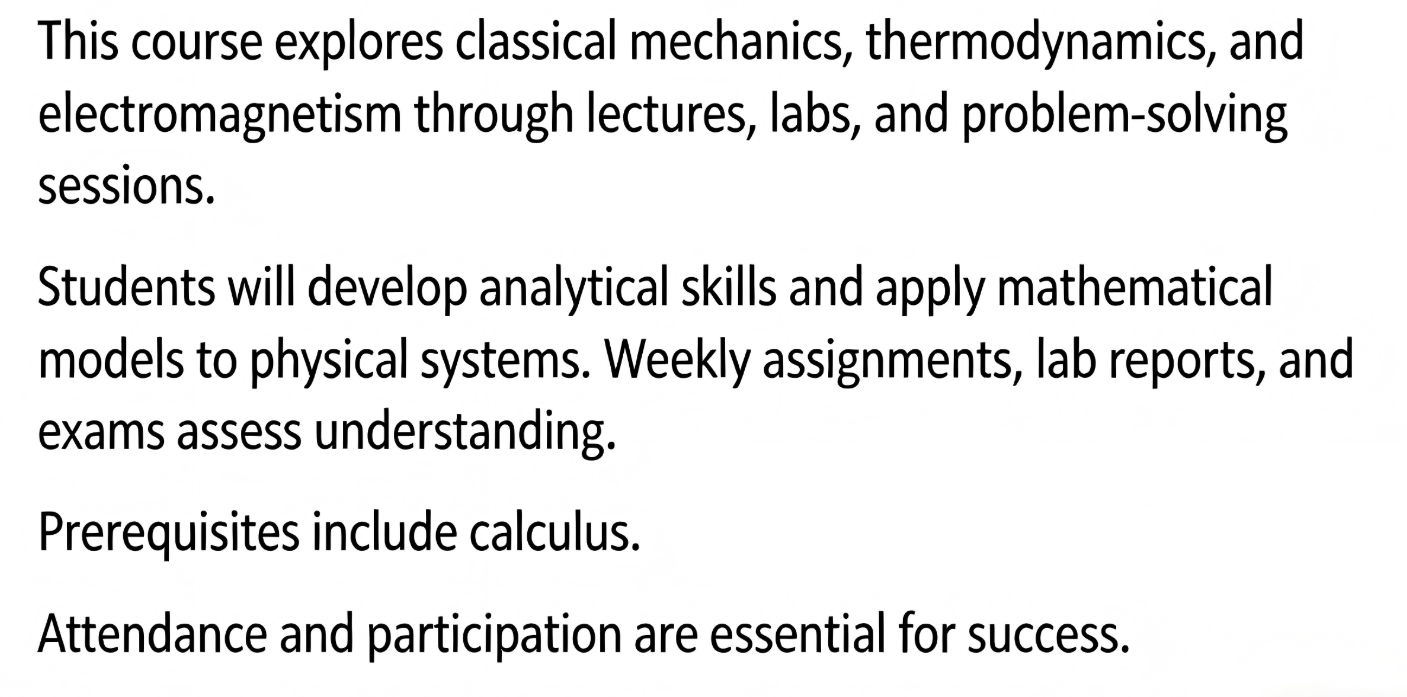 <p><span>What is NOT mentioned as an assessment method?</span></p>
