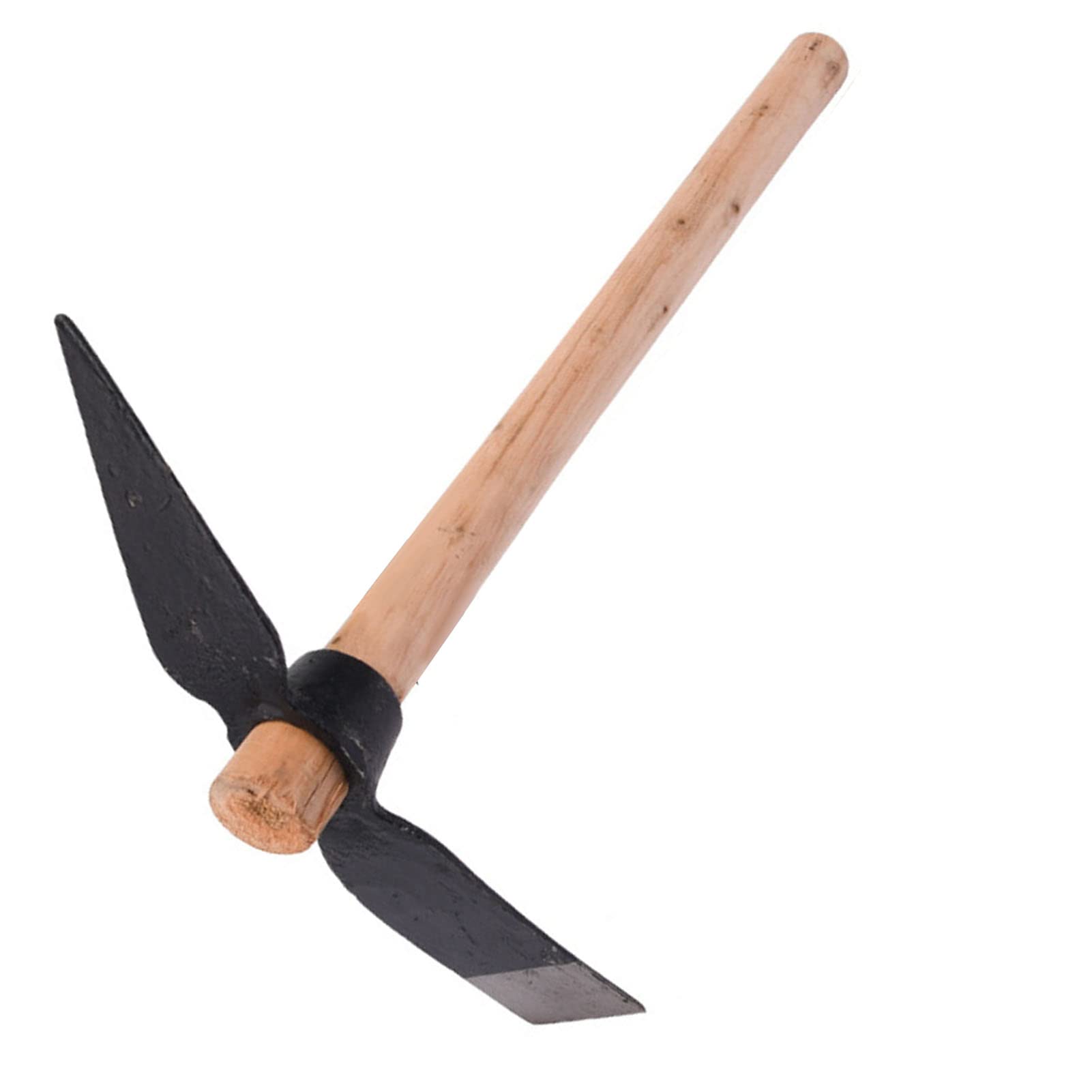 <p>US: /pɪk/UK: /pɪk/ Example: The workers used a _____ to break the hard rocks. A heavy hand tool with a curved iron bar sharp at both ends. Cuốc chim Đầu nhọn/dẹp cứng dùng để phá đất đá cứng, bê tông.</p>