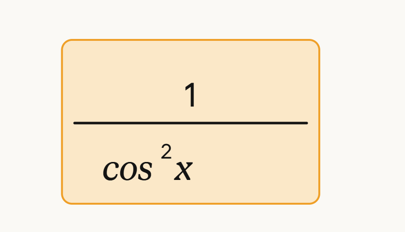 <p>if you have 1/trig use…</p>