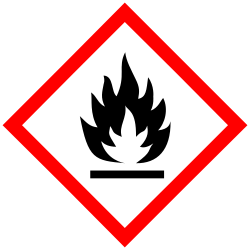 <p>GHS Flame Pictogram</p>