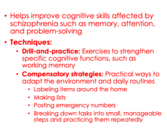<p>-improves cognitive skills like memory, attention, and problem solving</p>