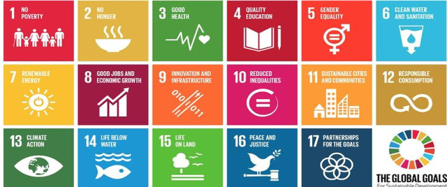 <p>A set of seventeen goals that were developed by the United Nations. <br><br>1. End Poverty in all its forms everywhere. </p><ol start="2"><li><p>End hunger, achieve security and improved nutrition and promote sustainable agriculture. </p></li><li><p>Ensure healthy lives and promote well-being for all at all ages. </p></li><li><p>Ensure inclusive and equitable quality education and promote lifelong learning opportunities for all. </p></li><li><p>Achieve gender equality and empower all women and girls. </p></li><li><p>Ensure availability and sustainable management of water and sanitation for all. </p></li><li><p>Ensure access to affordable, reliable, sustainable and modern energy for all. </p></li><li><p>Promote sustained, inclusive and sustainable economic growth, full and productive employment and decent for all. </p></li><li><p>Build resilient infrastructure, promote inclusive and sustainable industrialization and foster innovation. </p></li><li><p>Reduce inequality within and among countries. </p></li><li><p>Make cities and human settlements inclusive, safe, resilient and sustainable. </p></li><li><p>Ensure sustainable consumption and production patterns. </p></li><li><p>Take urgent action to combat climate chance and its impacts. </p></li><li><p>Conserve and sustainably use the oceans, seas and marine resources for sustainable development. </p></li><li><p>Protect, restore, and promote sustainable use of terrestrial ecosystems, sustainably manage forests, combat desertification, and halt reserve land degradation and halt biodiversity loss. </p></li><li><p>Promote Peaceful and inclusive societies for sustainable development, provide access to justice for all and build effective, accountable and inclusive institutions at all levels. </p></li><li><p>Strengthen the means of implementation and revitalize the global partnership for sustainable development. </p></li></ol><p></p>