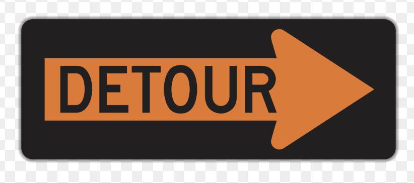 <p>Detour Sign</p>