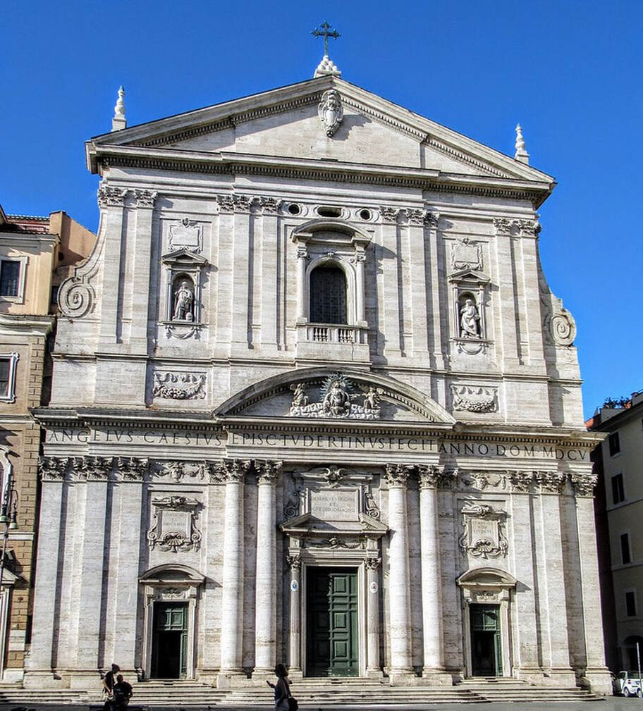 <p>Chiesa Nuova Facade</p>