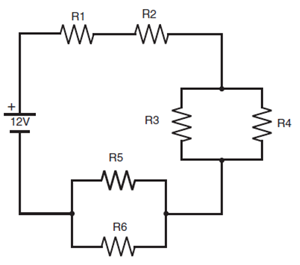 <p><span>Indicate whether the resistor&nbsp;R1 in the following circuit are in series or parallel?</span></p>
