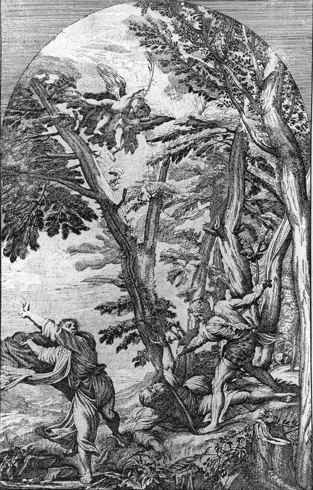 <p>Martyrdom of Saint Matthew</p><p>Caravaggio</p><p>1599-1603</p><p>compare with Titian, The Death of Saint Peter Martyr</p>
