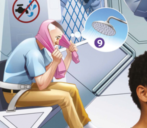 <p>darse una ducha</p>