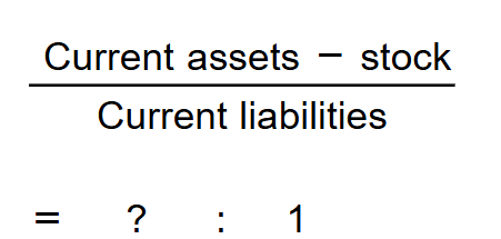 <p>assess whether the firm has sufficient short-term assets to cover its immediate liabilities</p>