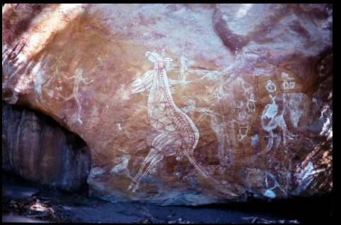 <p>What are the 3 periods of rock art at Ubirr ? </p>