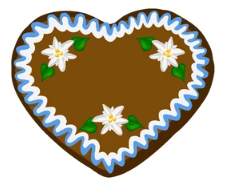 <p>gingerbread heart - s</p>