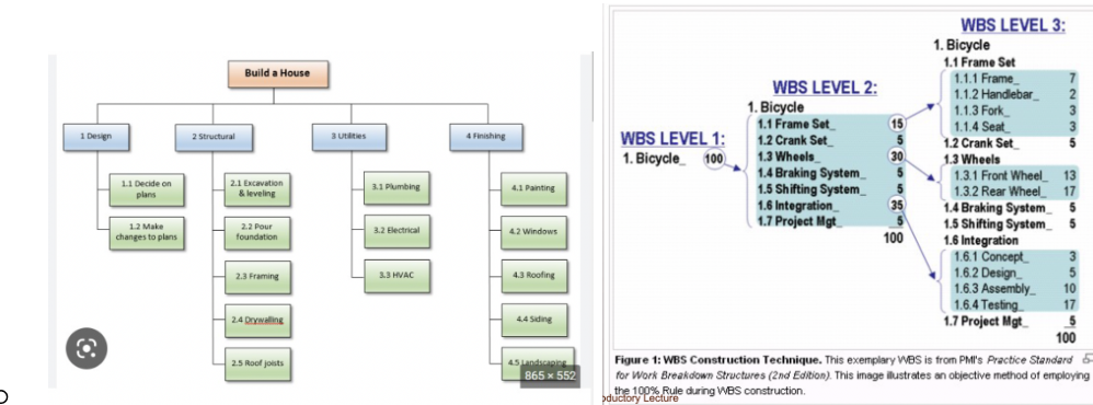 <p><span><strong>Work Breakdown Structure (WBS)</strong></span></p>