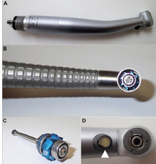 <p>What do you need to know about the direction of the turbines in the high speed handpiece?</p>