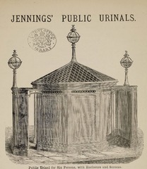 <p>Retiring Rooms and Penny toilets, Crystal Palace, 1851</p>