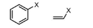 <p>aryl or vinyl halide</p>