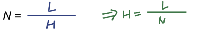 <p>want a large # of Theoretical plates</p><p>N: Plate Count or Number of Theoretical Plates</p><p>L: length of the column (cm)</p><p>H: Plate Height</p>