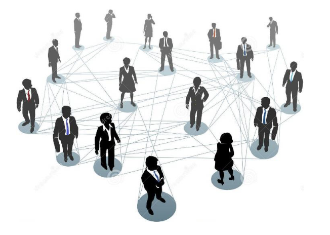 <p>Nodes (individuals) connected through ties; includes strong ties (close relationships), weak ties (acquaintances), and latent ties (dormant connections)</p>