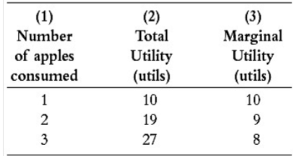 <ul><li><p class="Paragraph SCXO145618792 BCX0" style="text-align: left;"><span style="background-color: inherit; line-height: 20.7px; color: windowtext;">The marginal utility gained by consuming equal successive units of a good will decline as the amount consumed increases</span><span style="line-height: 20.7px; color: windowtext;">&nbsp;</span></p></li><li><p class="Paragraph SCXO145618792 BCX0" style="text-align: left;"><span style="background-color: inherit; line-height: 20.7px; color: windowtext;">The total utility of something can be rising as the&nbsp; marginal utility of that something is falling</span><span style="line-height: 20.7px; color: windowtext;">&nbsp;</span></p></li></ul><p></p>