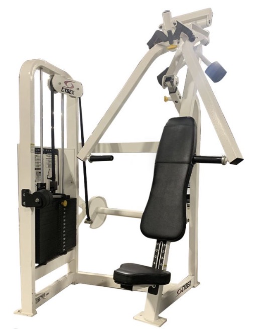 <p>Dual axis chest press target muscle and joint action</p>