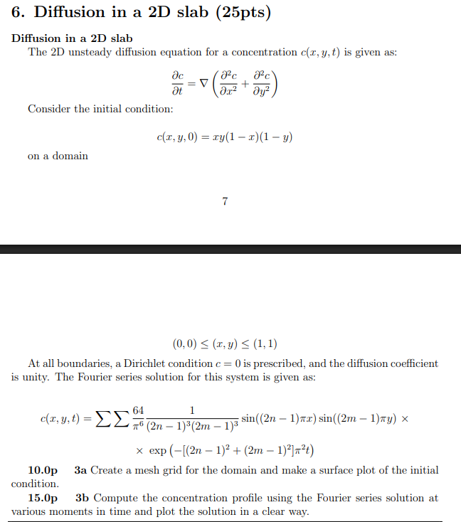 <p>Diffusion in 2D slab</p>