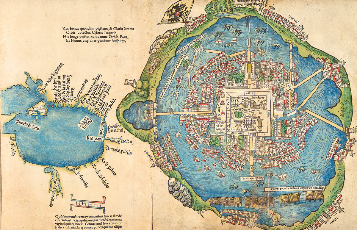 <p>The capital of the Aztec Empire.</p>