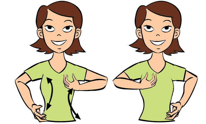 <p>Universal monkey sign. </p>