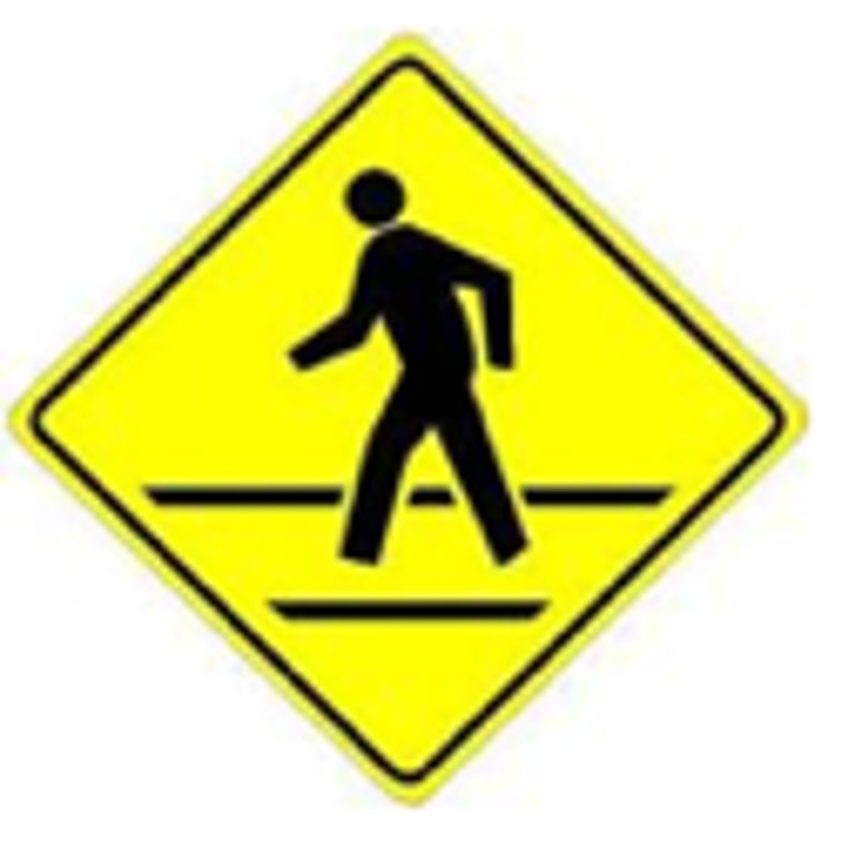 <p>11. This sign means</p><p>A.Pedestrians only.</p><p>B. School crossing ahead.</p><p>C. Intersection ahead.</p><p>D. Hiking trails ahead</p>