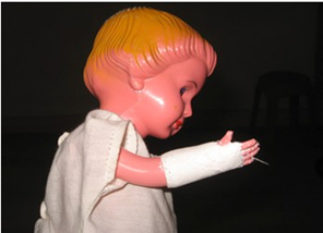 <p><span>Fracture of the wrist and finger</span></p>