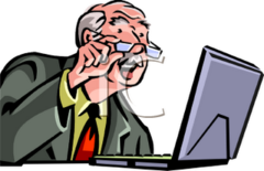 <p>to read e-mail</p>