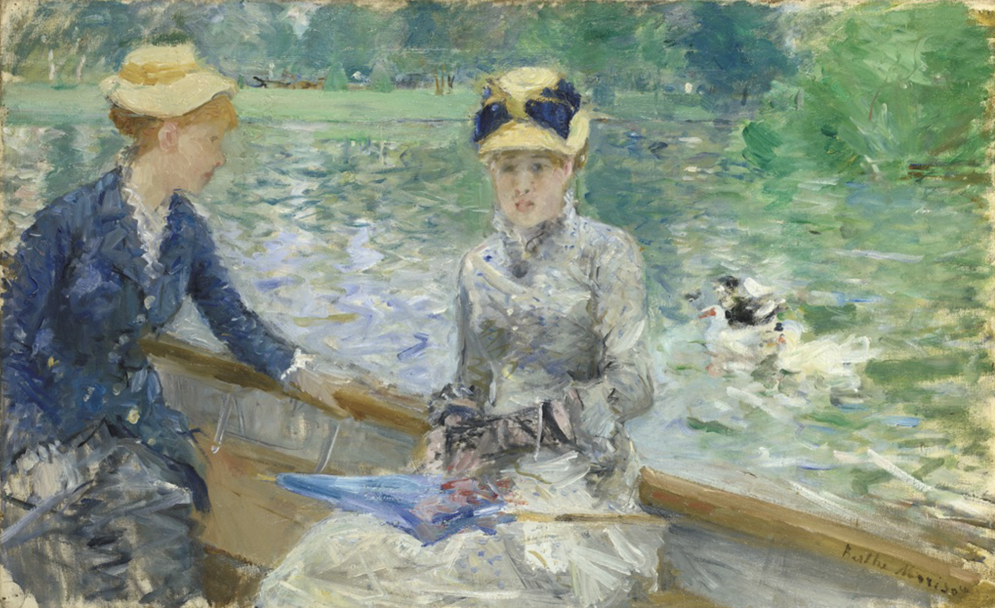 <p>Berthe Morisot (Summer’s Day, 1879)</p>