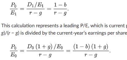 <p>leading PE</p><p>trailing PE</p>