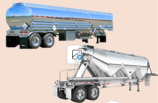 <p><span style="font-family: "Open Sans 2";">Trailer that is a large tank, they can hold liquid or granular materials that are transloaded into them.</span></p>