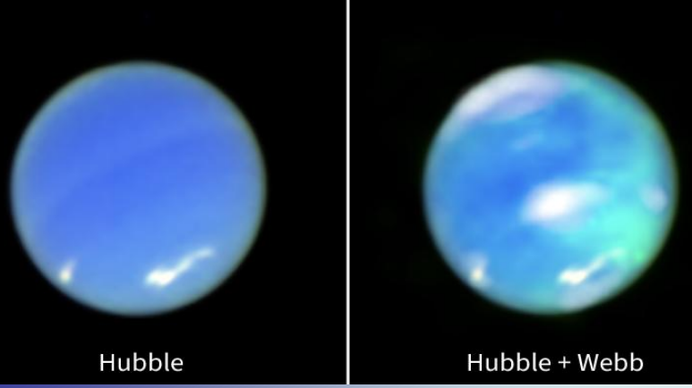 <ul><li><p>JWST 2023</p></li><li><p>particles from sun trapped in object magnetic field</p></li><li><p>energy release causes flow</p></li></ul><p></p>