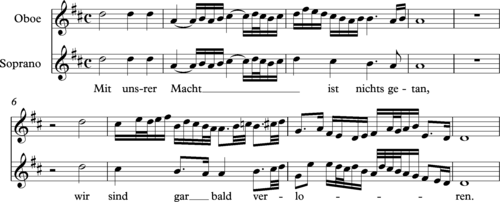 <p>Only one melody, but different variations played/ sung at the SAME time </p><p>Ex: Happy Birthday (not all together)</p>